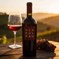 Minini Mea Culpa Vino Rosso - Rotwein halbtrocken - Sizilien, Italien