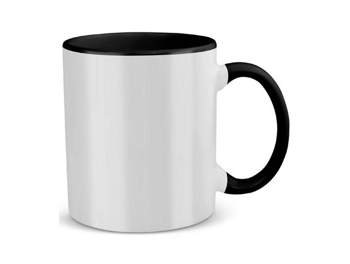 22Feels Tasse 72x Sublimation Rohling. 325ml (11oz), Spülmaschinenfest WEISS-SCHWARZ, 72-tlg.