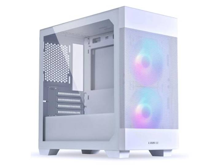 Lian Li LANCOOL 205M Mesh Micro-ATX-behuizing, gehard glas - wit
