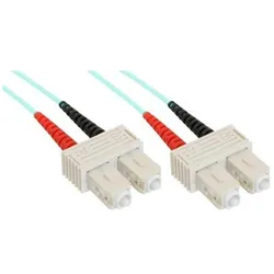 INLINE LWL Duplex Kabel, SC/SC, 50/125üm, OM3, 5m