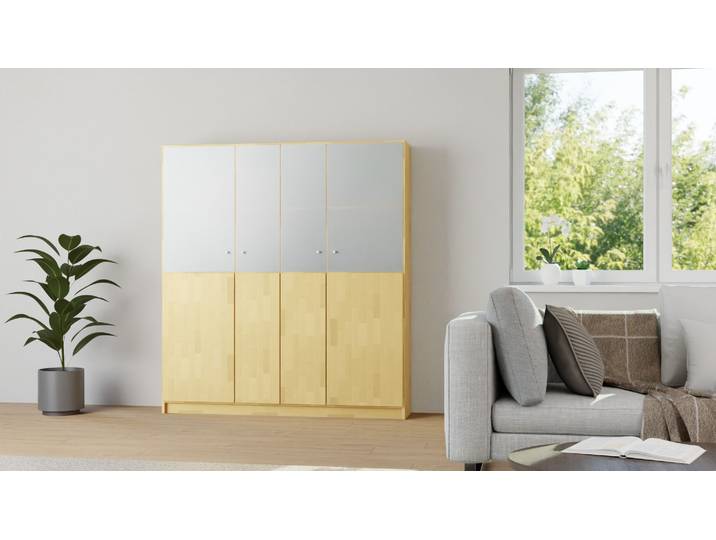 Buffetschrank mit Griffen Buche