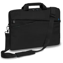 PEDEA Notebook Tasche "Fashion" für Geräte bis 15,6" (39,6cm) Schwarz/Blau