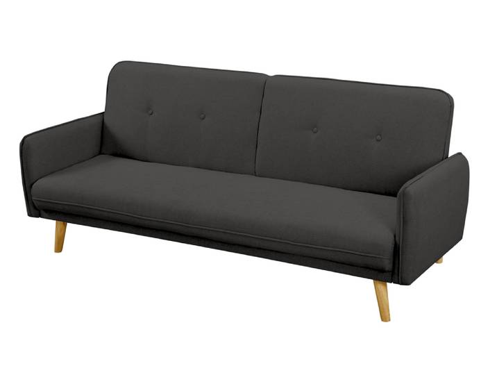 SalesFever 3-Sitzer Sofa Strukturstoff fein