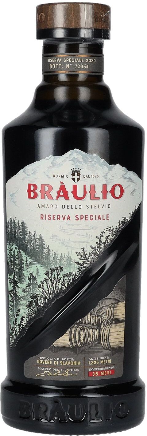 Bràulio Riserva Speciale Amaro Bitter 2020 24,7% Vol. 0,7l