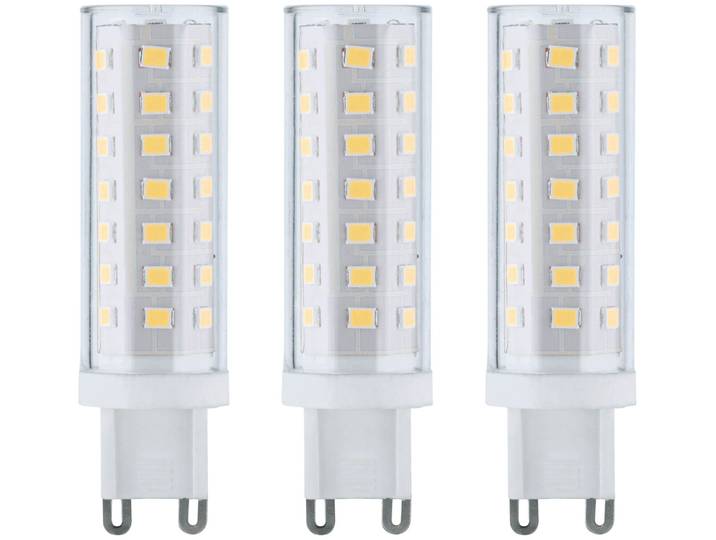 PAULMANN LED-Leuchtmittel Stiftsockel 3x5W G9 Neutralweiß , Energieeffizienz: F, transparent, Ø:1,8cm, Leuchtmittel, LED-Leuchtmittel