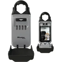 Master Lock® 5420EURD Schlüsseltresor silber, Zahlenschloss, 7,2 x 5,2 x 17,5 cm, 1 St.