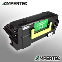 Ampertec Kompatibler Toner ersetzt Lexmark 25B3079 schwarz