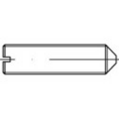 TOOLCRAFT 108454 Madenschraube M6 20mm Stahl 200St.