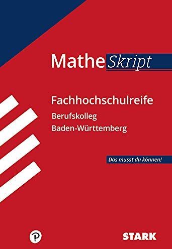 STARK MatheSkript Berufskolleg - BaWü - Preis vom 09.10.2026 07:28:09 h