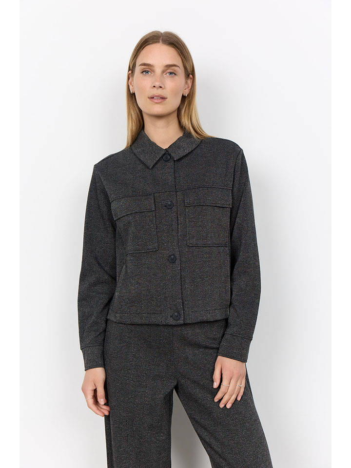 soyaconcept Hemdjacke "Hebe" in Schwarz - L