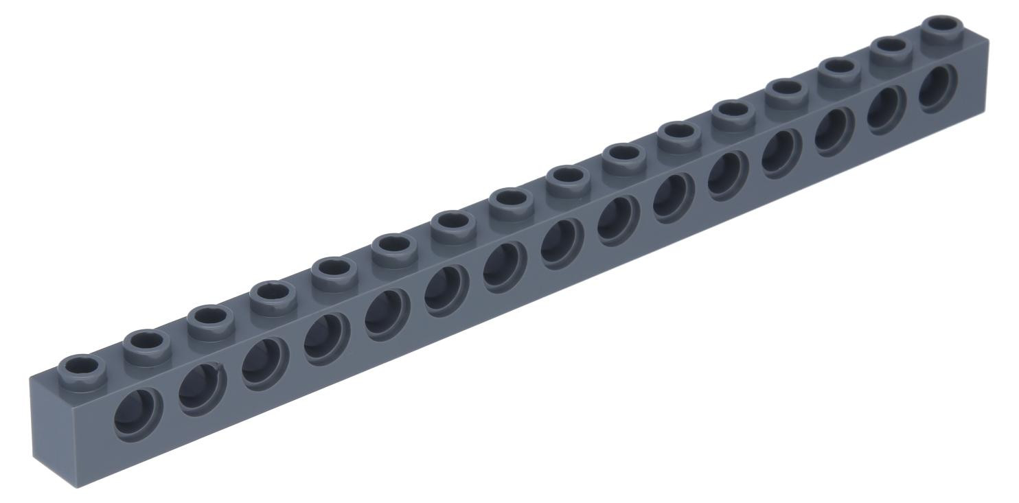 LEGO Technic steen 1 x 16 (3703) - Donkergrijs