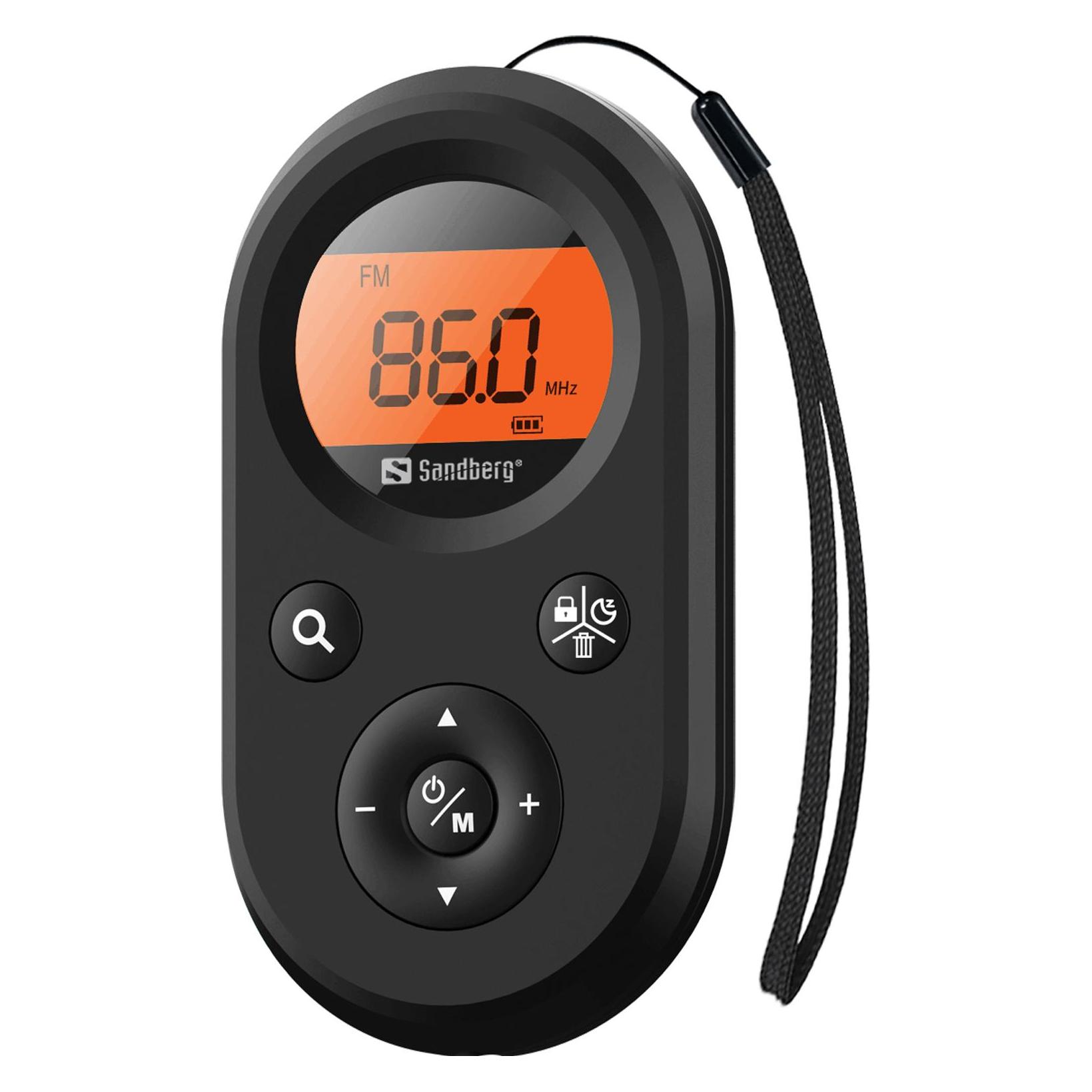 Sandberg FM+AM Recharge (AM, FM, Radio Frequency (RF)) (421-02)