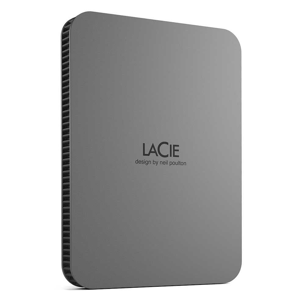 LaCie Mobile Drive Secure 2 TB externe Festplatte (HDD) USB-C Grau