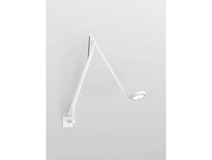 String W1 Wandleuchte DTW Matt White/Black - Rotaliana - Wohnzimmer - Aluminium