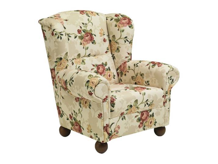 Max Winzer® Ohrensessel Monarch, im Landhausstil geblümt