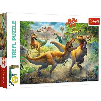 Puzzle 160 - Tyrannosaurier Kampf