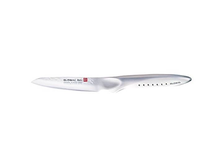 Global SAI-S01R Schälmesser 9cm Hammerdesign