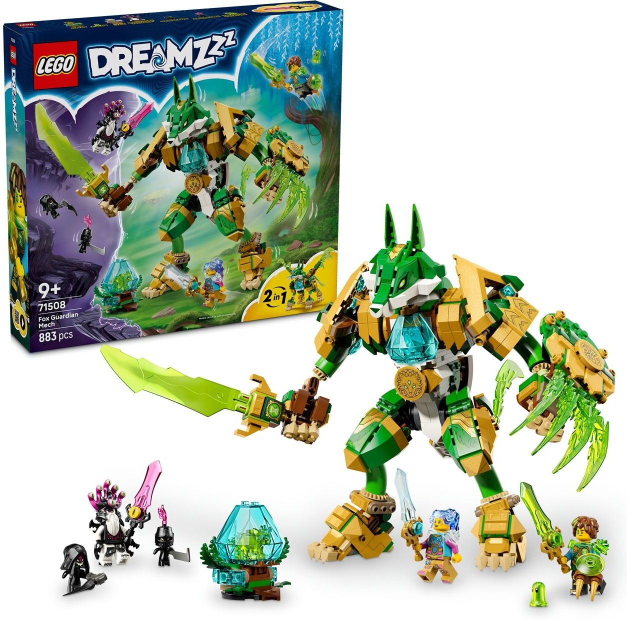 Lego DREAMZzz: Fox Guardian Mech (71508)