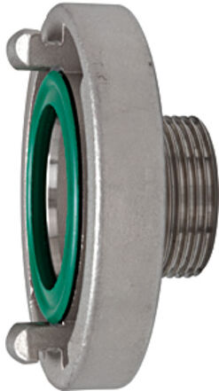 Riegler Raccord fixe Storz, acier inoxydable V4A, taille Storz 65, G 2 1/2 AG (3403.81212)