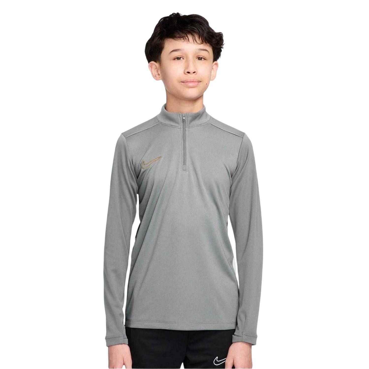 Nike - "Academy" Drill-Top für Kinder (Grau/Gold)