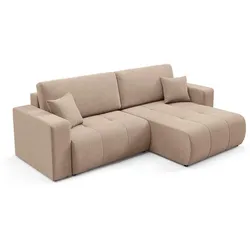 ECKSOFA Giulia 3 Sitzplätze Beige