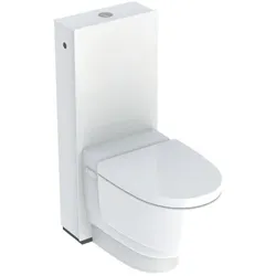 Geberit AquaClean Mera Classics Dusch-WC 146240SI1 Komplettanlage, spülrandlos, weiß / Glas, Keratec