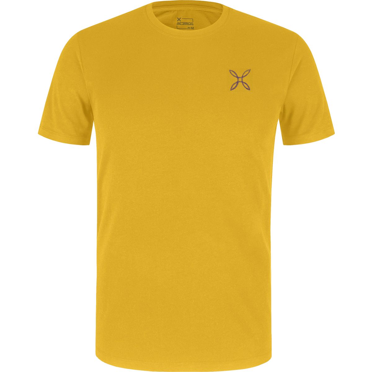 Montura Pencil Logo T-shirt mustard (348) M MTGC49X-5290-348-M