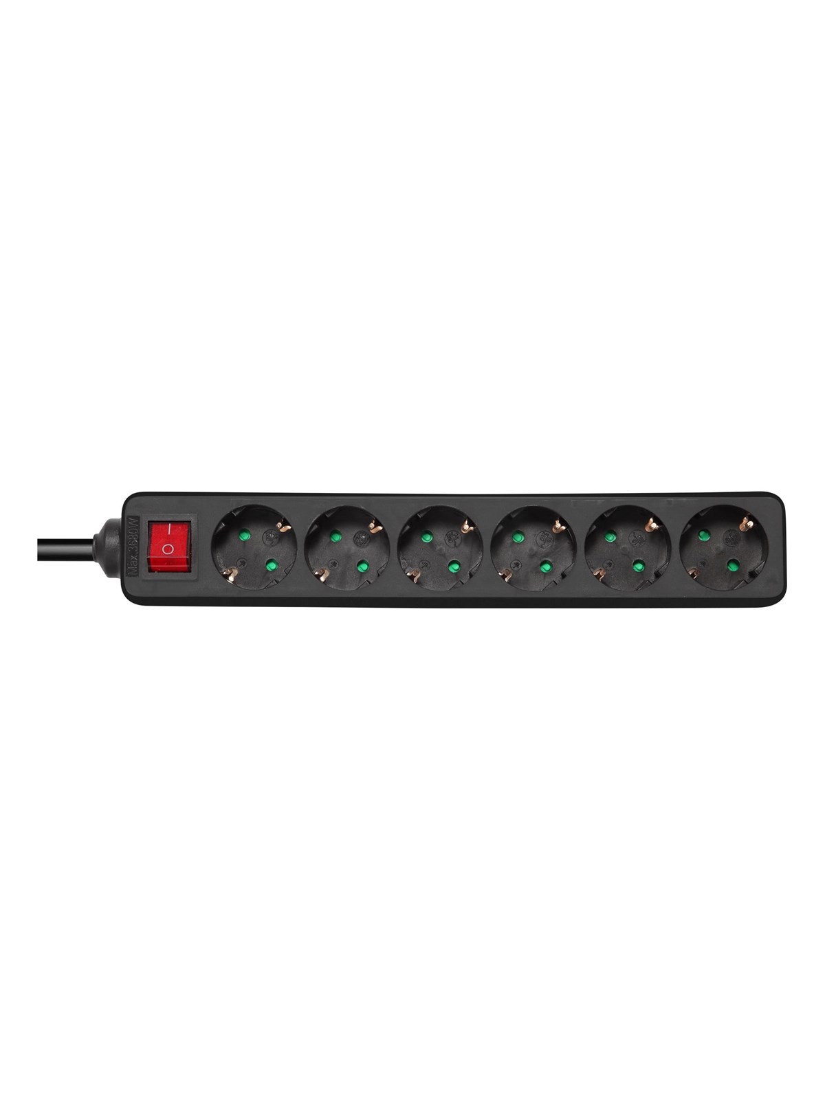 Deltaco GT-0660 Power Strip - 1.5 m