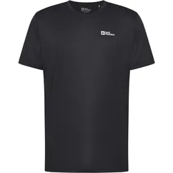 Jack Wolfskin, Herren, Sportshirt, Tech T M (XXL), Schwarz