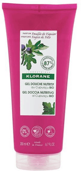 Klorane Gel Doccia Nutritivo ed Idratante al Cupuaçu BIO 200 ml