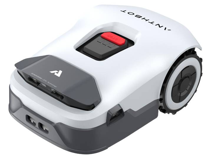 Robot tondeuse Anthbot Genie 600E pour une surface de tonte de 600 m²\, sans câble périphérique\, avec technologie RTK et 4 caméras IA