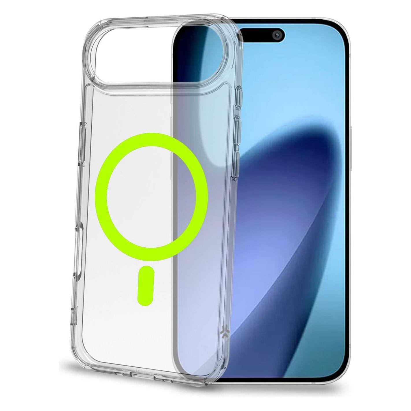 Celly Transparente Magnetische Hülle für iPhone (Apple iPhone X) (GELSKINMAG1153Y)
