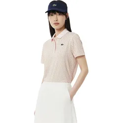LACOSTE Polo AOP, rosa