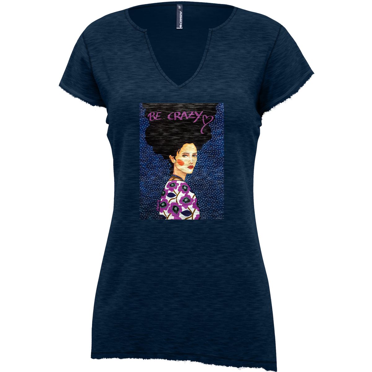 Crazy T-shirt Mandala hulya caramello (X120) M S22096093D-00 X120 M