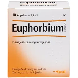 EUPHORBIUM COMPOSITUM SN Ampullen 10 St