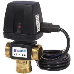 ESBE Vzd 3-Wege-Zonenventil 43080300 DN 15, G 3/4, kvs 3,5, festes Kabel