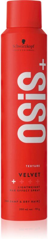 Schwarzkopf Professional Osis+ Velvet Stylingwachs im Spray 200 ml