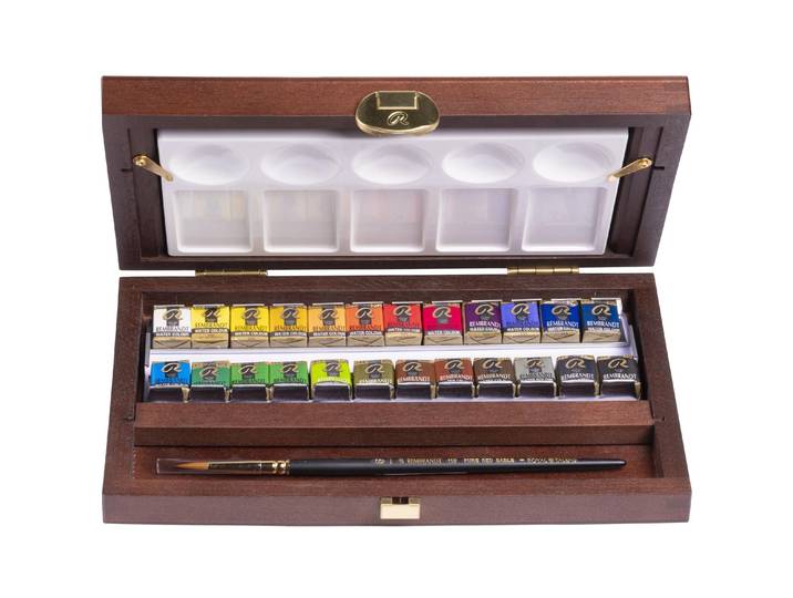 Aquarellstifte Rembrandt Aquarellfarbe Malkasten , bunt, Kunstfaser, Stifte, Aquarellstifte
