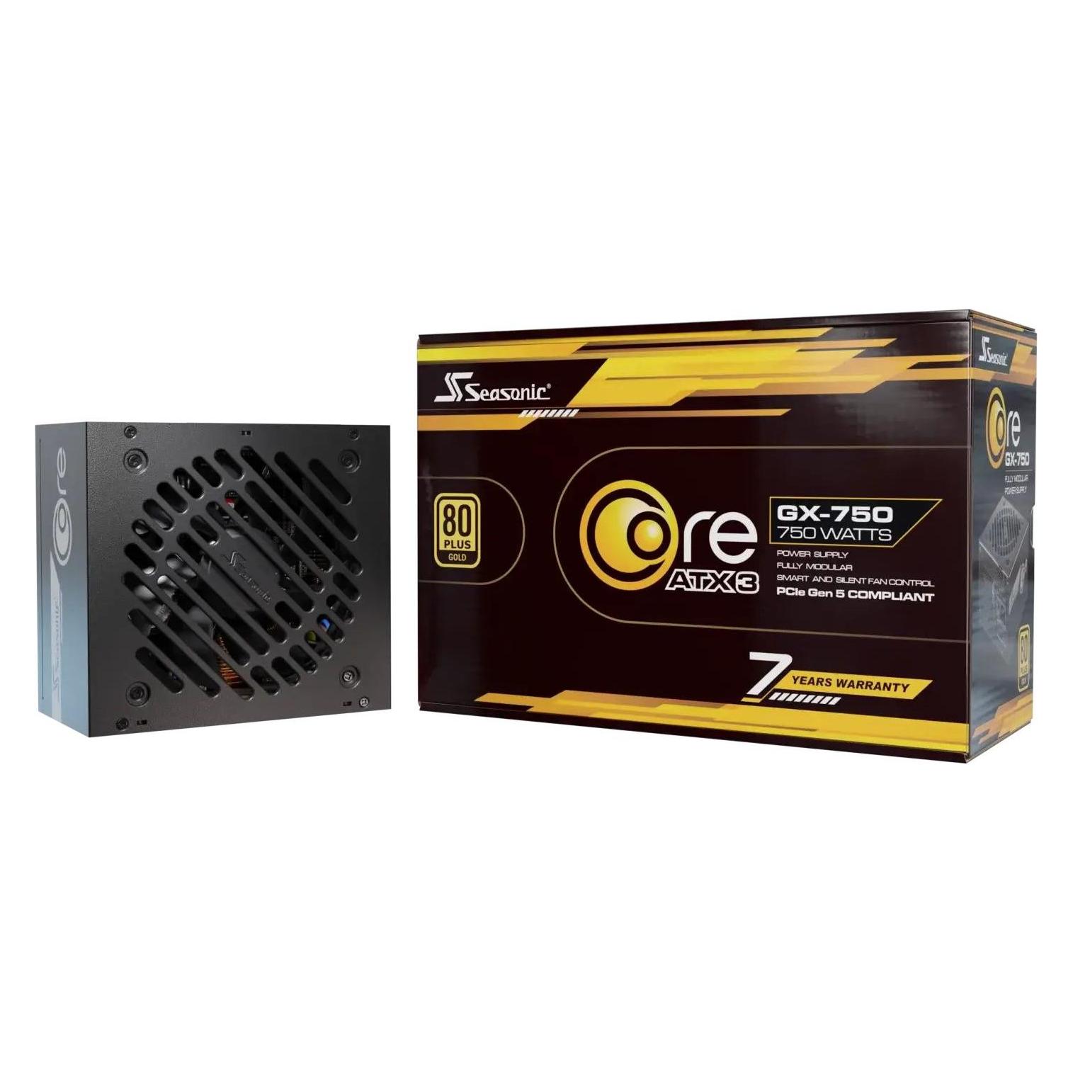 Seasonic 750W 80+Gold Core GX (2024) (750 W) (58353553)