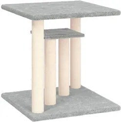 vidaXL Ellinano (50 cm, Hellgrau), Katzenbaum
