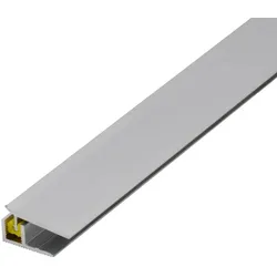 Wandanschlussprofil Aluminium CLIP silber matt (L= 270 cm)