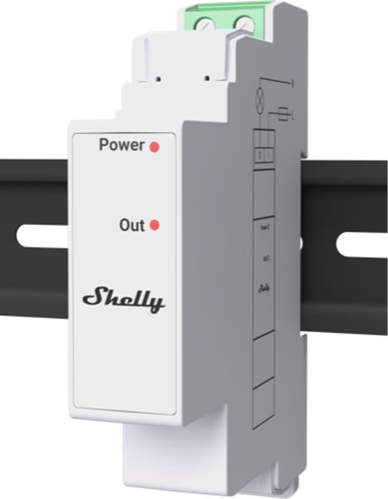 Shelly Pro 3EM schakelmodule wit