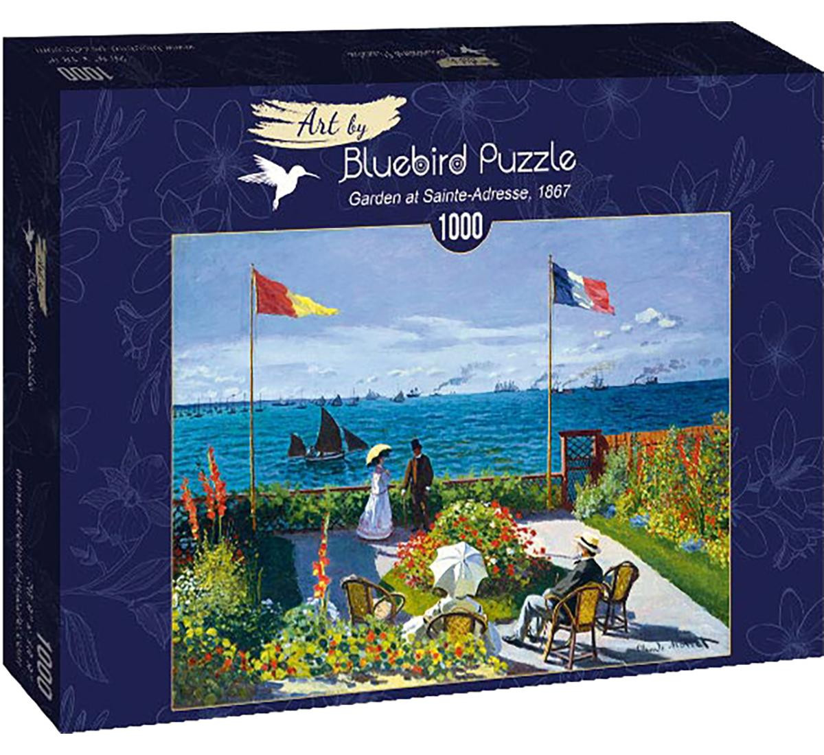 Bluebird Puzzel Tuin te Sainte-Adresse Claude Monet 1000 stukjes