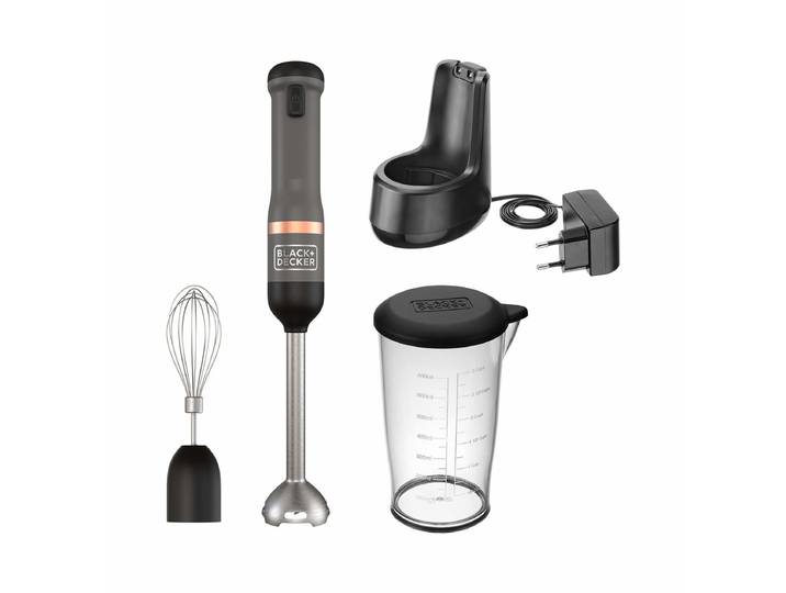 Black&Decker BCKM1012KG Kitchen Wand Stabmixer + Schneebesenaufsatz