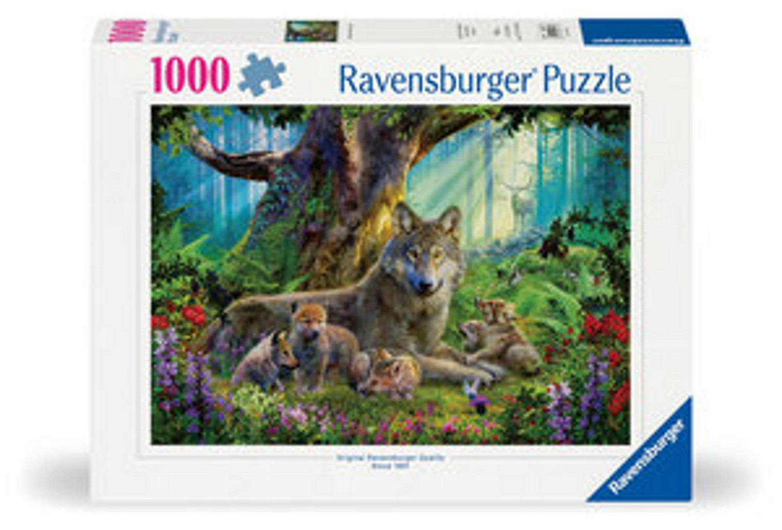 Ravensburger Wolven in het bos puzzel