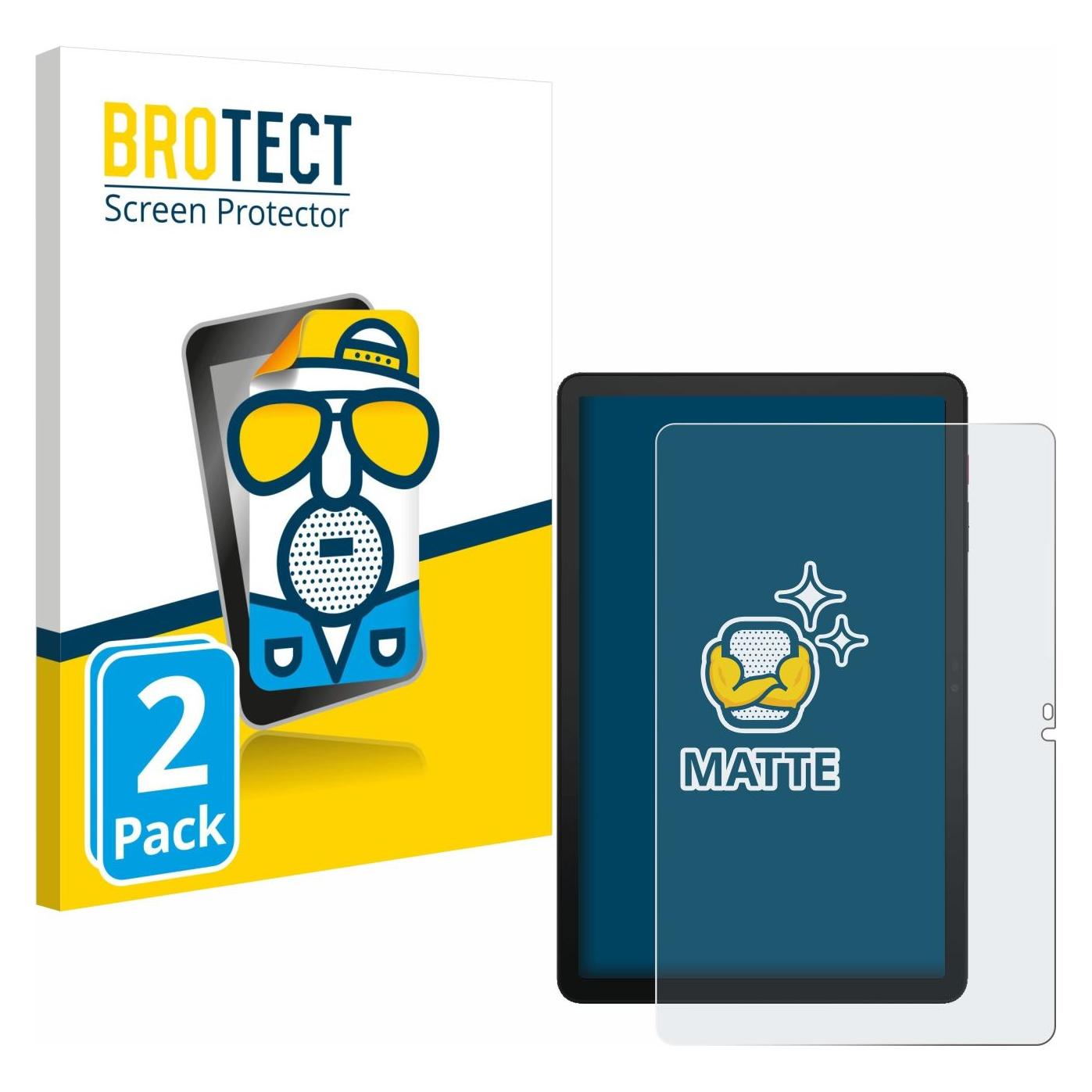 Brotect Entspiegelungsfolie für Telekom T Tablet 2 Displayschutz Displayschutzfolie Folie Matt (2 Stk., Telekom T-Tablet 2) (1960221)