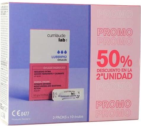 Cumlaude Lab Duplo Lubripiù Óvulos 2x10uds