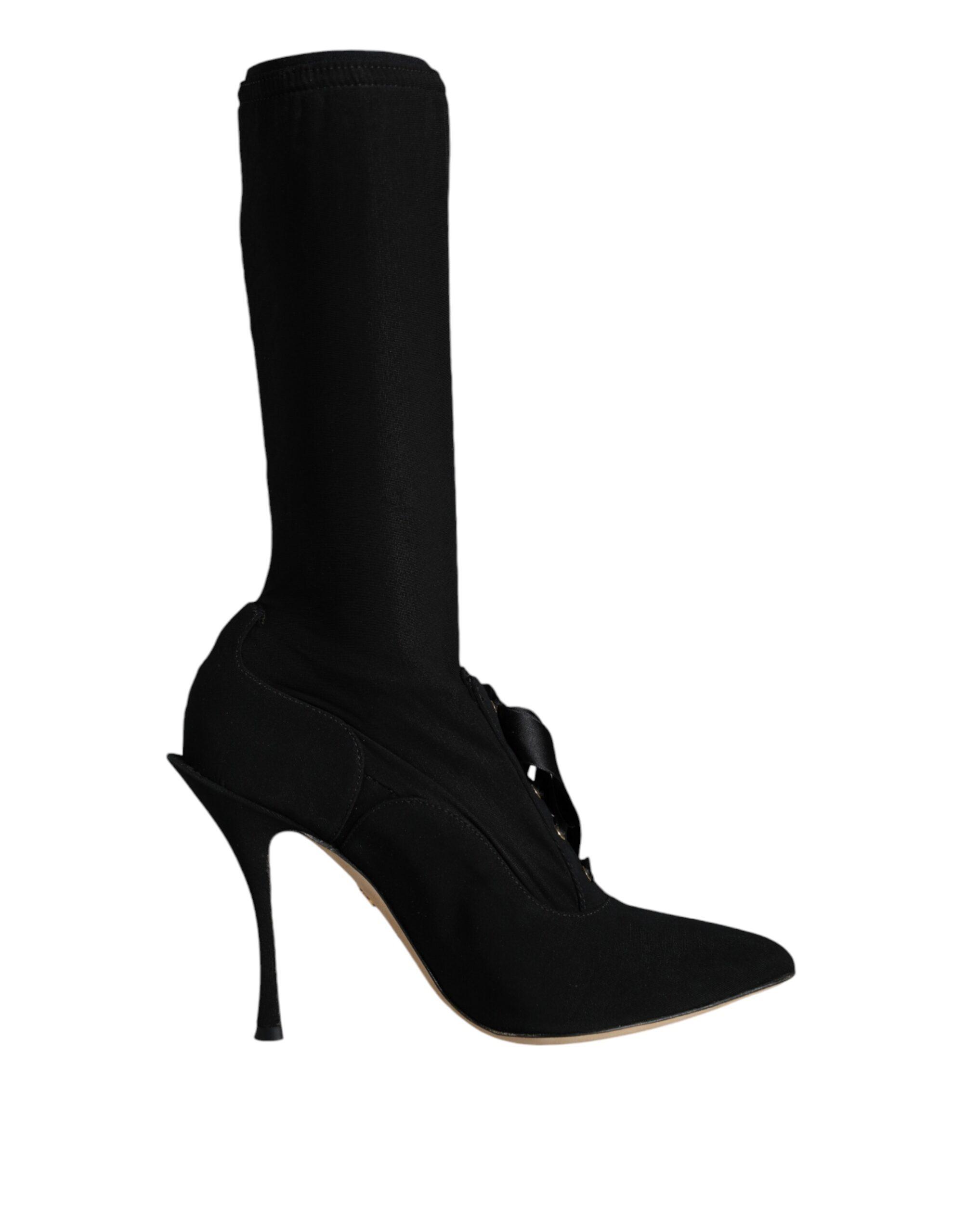 Stiefeletten mit spitzen Absätzen