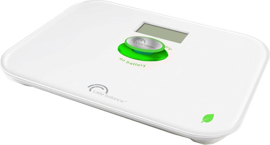 Little Balance LB 8154 kinetische personenweegschaal wit/groen