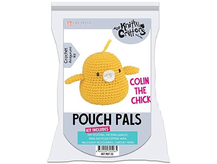 Knitty Critters De Pouch Pals - Colin de Chick